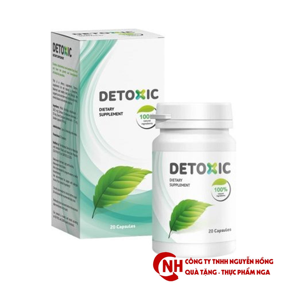 Detoxic – Sản phẩm diệt ký sinh trùng và cải thiện tiêu hóa